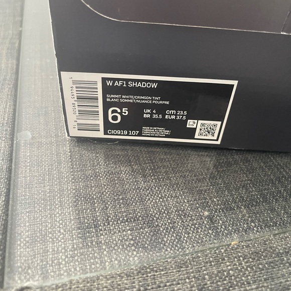 NIKE AIR FORCE 1 lo shadow Size Eu 37.5 - Picture 2 of 5